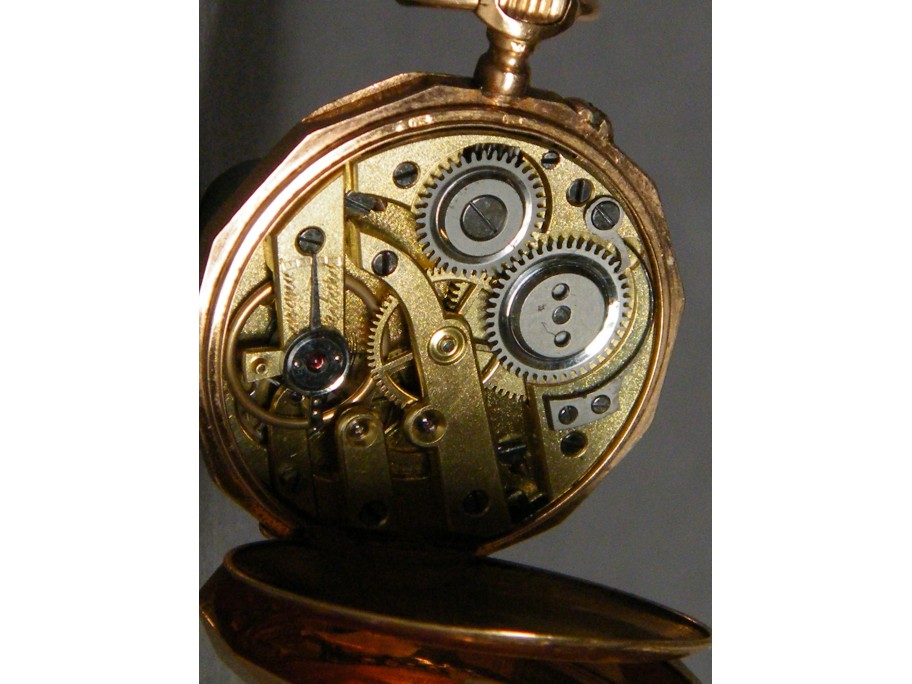 #0853 Antique 18K Gold Ladies Remontoir Pocket Watch, circa 1875-1910 **SOLD**