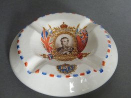 #1785  1937 Edward VIII Coronation Commemorative Ashtray