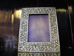 #1690  Victorian Sterling Silver Photograph Frame, Birmingham 1889   **Sold** March 2019
