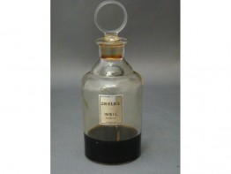 #0555 Perfume Bottle - "Zibeline" by Weil, Paris, probably Lalique Glass, 1920s-1930s **SOLD**