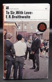#1869  "To Sir, With Love: E.R. Braithwaite" Four Square Books 1967