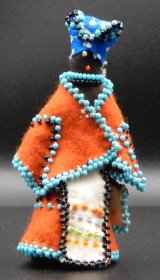 #1872  Small Xhosa Doll from South Africa circa 1950 - 1980