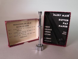 #1669  'Dairy Maid' Butter Pat Maker, circa 1940s  **SOLD** 2018