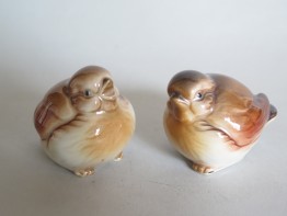 #1591  Lomonosov Porcelain Birds from U.S.S.R., circa 1960s  **SOLD** through our Liverpool shop May 2017