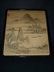 #0126  Chinese Painting on Silk - 19th/20th Century  **Sold** December 2010 利物浦店内售出 - 2010年12月
