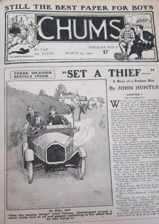 #1857  Chums Paper for Boys Annual 1920