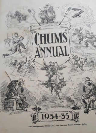 #1821  Chums Annual 1934-35