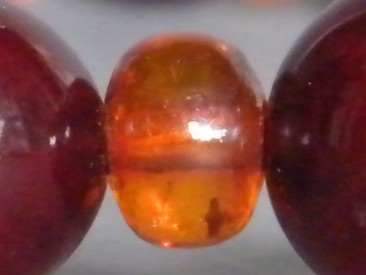 #0938 Rare Natural Cherry Amber Necklace, circa 1900-1915  **SOLD** in our Liverpool shop April 2017