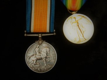 #1701 First World War (1914 - 1918) Medals - Private German Queens Regiment **SOLD** May 2018