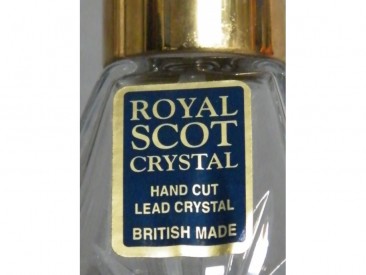 #1022 "Royal Scot" Lead Crystal Atomiser, circa 1970s **SOLD**
