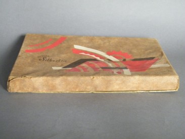 #0652 Art Deco "Russian Constructivist" Style Decorated Box, circa 1920s **SOLD**