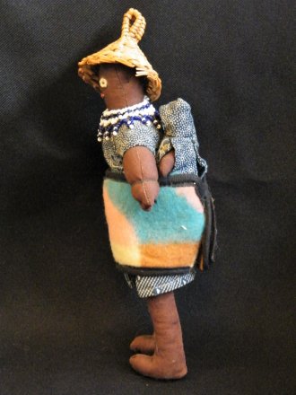 #1776  Early 20th Century Souvenir Lesotho Doll from Southern Africa, circa 1930s  **SOLD** December 2019