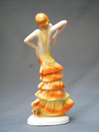 #1760  1930s - 1940s Art Deco Figure **SOLD** 2019