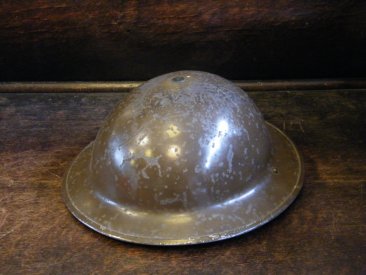 #1766  WW2 British Army Steel "Tommy" Helmet  **Sold** - March 2019