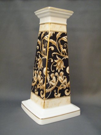 #1792  Rare Wedgwood Cornucopia Bone China Lamp Base, circa 1990s  **Sold** to Norway, September 2020