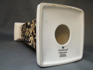 #1792  Rare Wedgwood Cornucopia Bone China Lamp Base, circa 1990s  **Sold** to Norway, September 2020