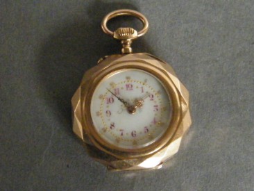 #0853 Antique 18K Gold Ladies Remontoir Pocket Watch, circa 1875-1910 **SOLD**