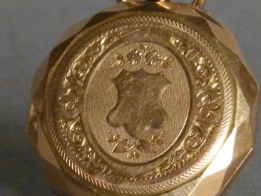 #0853 Antique 18K Gold Ladies Remontoir Pocket Watch, circa 1875-1910 **SOLD**