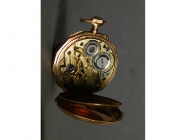 #0853 Antique 18K Gold Ladies Remontoir Pocket Watch, circa 1875-1910 **SOLD**