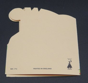 #1870  Child's Birthday Card, circa 1940 - 1960