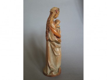 #1486 Finely Carved Madonna and Child, circa 1920s **SOLD** through our Liverpool shop