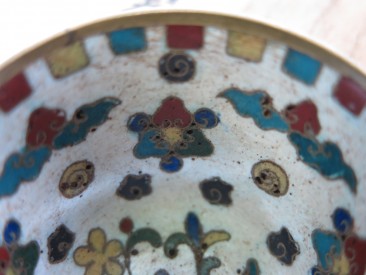 #1539  Rare Chinese Ming Dynasty Cloisonne Enamel Wine Cup, Wanli (1578-1619)   **Price on Request**