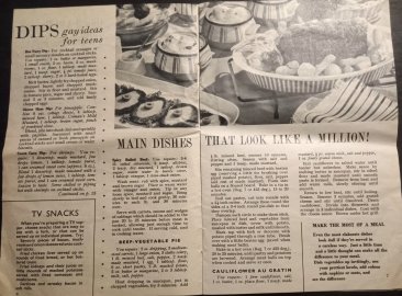 #1863  Woman's Own "Young Hostess" Recipe Booklet, circa 1960