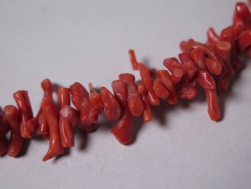 #1500 Victorian Red Coral Necklace   **SOLD**