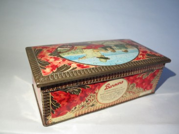 #1522  Rare Benson's Confectionery Tin, circa 1920s - 1930s  **Sold** ?