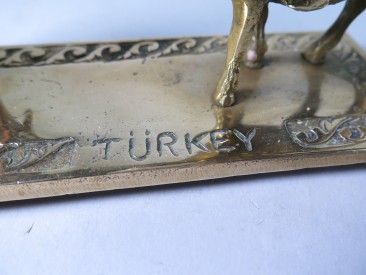 #1551  Donkey & Camel 'Train' from Turkey, circa 1900 - 1930    **SOLD**  April 2017