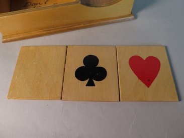 #1692  "No Trumps" Playing Cards Box, circa 1950s - 1960s  **Sold**  September 2018