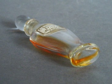 #0379 Small Baccarat Crystal Christian Dior "Miss Dior" Perfume Bottle, circa 1949 **SOLD**