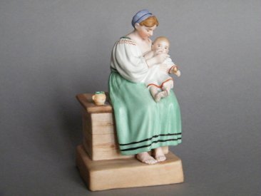 #1580  Fine 19th Century Russian Porcelain Figure Group Gardner Moscow  **Sold** to Russia