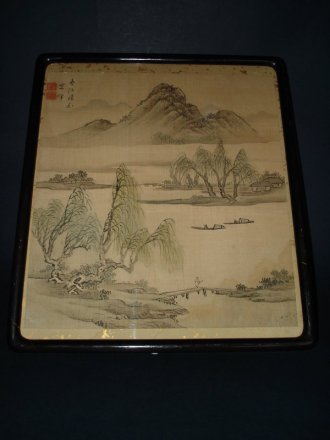 #0126  Chinese Painting on Silk - 19th/20th Century  **Sold** December 2010 利物浦店内售出 - 2010年12月