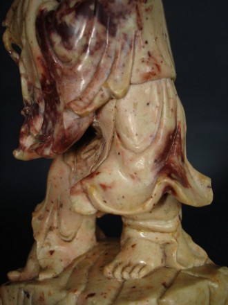 #0026 Rare 18thCentury Chinese Soapstone Carving - Liu Hai **Sold**to USA Oct 07 售至美国 - 2007年10月