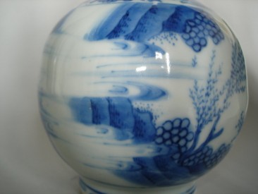 #0189  Chinese Late Ming Double Gourd vase, Chongzhen Reign (1628-1644) **Sold** November 2008 已售 - 2008年11月