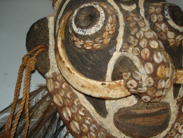 #0202 Sepik River Mask from Papua New Guinea, circa 1970s