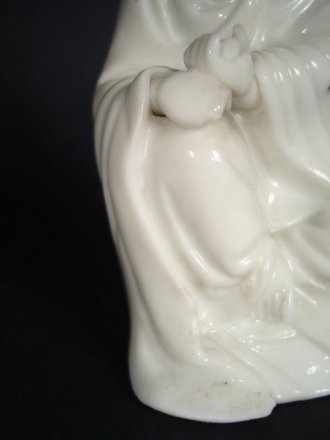 #0019 Chinese Dehua Blanc de Chine Porcelain Guanyin - Kangxi Reign (1662-1722) **Sold** to China - November 2013 售至中国 - 2013 年11月