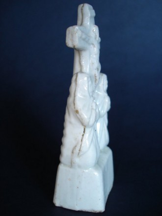 #0074  Rare 18th Century Dehua Blanc de Chine Chinese Export Figure Group  **Sold to Spain** - August 2008 售至西班牙 - 2008年8 月