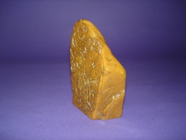 #0113 Rare Chinese Yellow Soapstone 'Boulder' Seal  **Sold** to USA January 2008 售至美国 - 2008年1月