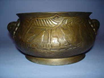 #0094 18th/19th Century Chinese Bronze Censer **Sold**to Germany - May 2010 售至德国 - 2010年5月