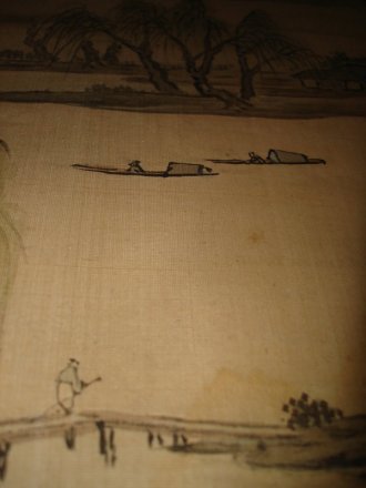 #0126  Chinese Painting on Silk - 19th/20th Century  **Sold** December 2010 利物浦店内售出 - 2010年12月