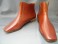 #0125 Rare Pair of Plum Coloured 1960s Mary Quant Designed " Quant Afoot" Ankle Boots - Unused **SOLD** to USA