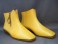 #0456 Rare Pair of Yellow 1960s Mary Quant Designed " Quant Afoot" Ankle Boots - Unused **SOLD** to USA  2016