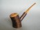 #1360 Large Birch Wood Pipe, circa 1900-1950  **SOLD** through our Liverpool shop  November 2016