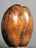 #1746  Small Carved Wood Imitation "Coco dr Mer" (Sea Coconut) from the Seychelles  **SOLD**  December 2018