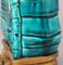 #1848  Fine & Rare Chinese Turquoise Glazed  Brush Pot & Ormolu Stand, circa 1700-1730  *Price on Request*