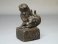 #1730  Small Chinese Bronze Lion, Ming Dynasty (1368 - 1644) or Earlier **SOLD**  2019