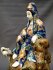 #1753 Rare Japanese Porcelain Figure Kannon with Dragon, Meiji (1868 - 1911)     **SOLD** to USA,  2021