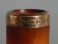 #0742 Edwardian Gold Collared Amber Cheroot Holder in Silver Case, circa 1910 **SOLD**